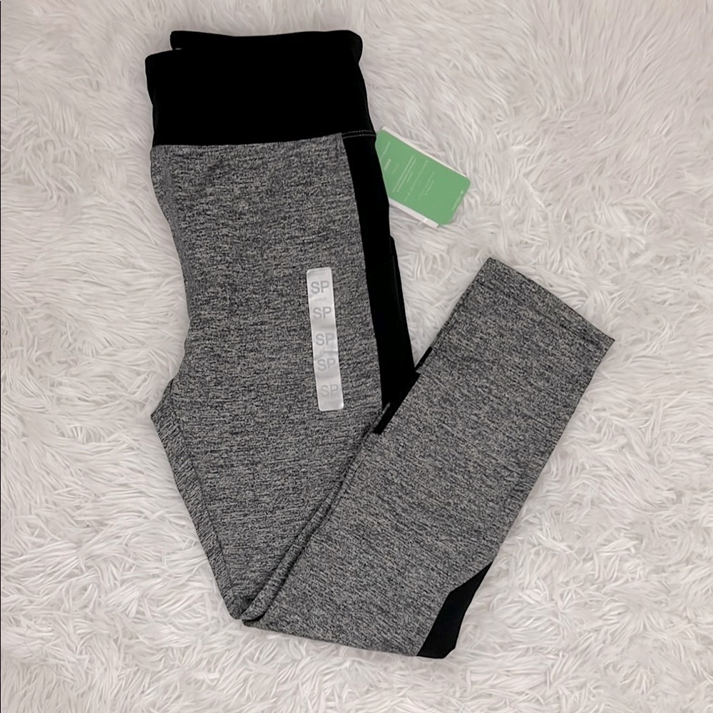 Black and Gray Leggings